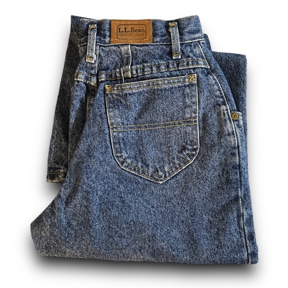 L.L. Bean Denim - VTG L.L. Bean High Rise Jeans — Union Made | 24”
